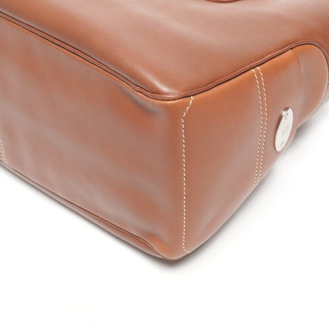 CELINE Leather Boogie Handbag Brown WS25610