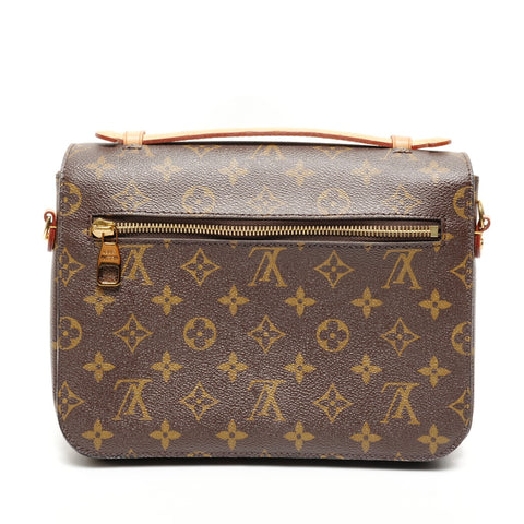 LOUIS VUITTON Monigram M44875 Metis MM 2016 Shoulder Bag Brown WS25621