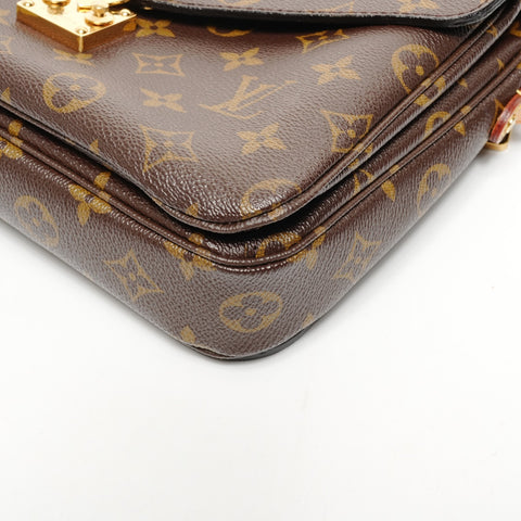 LOUIS VUITTON Monigram M44875 Metis MM 2016 Shoulder Bag Brown WS25621