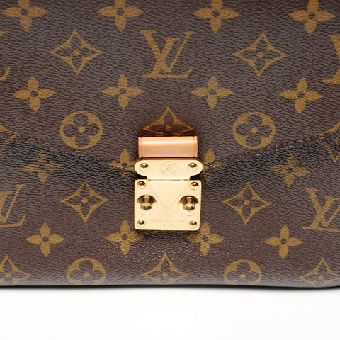 LOUIS VUITTON Monigram M44875 Metis MM 2016 Shoulder Bag Brown WS25621