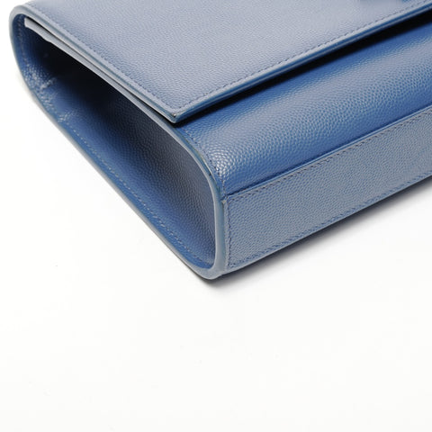 YVES SAINT LAURENT Kate Medium Leather Shoulder Bag blue WS25624