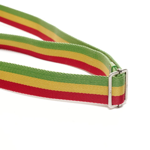 Christian Dior Trotter Rasta Coated Canvas Shoulder Bag Brown WS25631