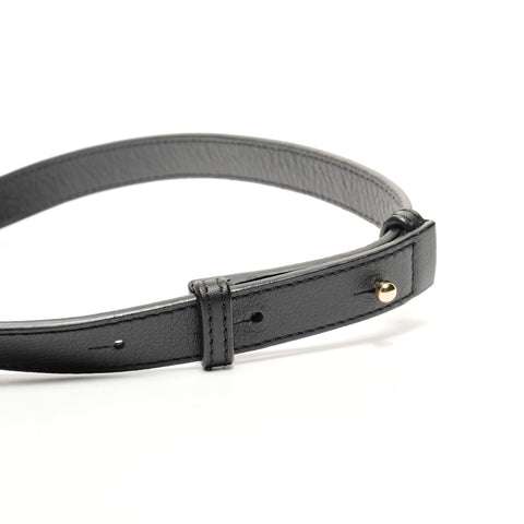 LOEWE Leopard print ponytail flamenco knot Shoulder Bag Brown WS25633