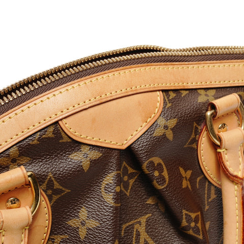 LOUIS VUITTON Monogram Tivoli 2009 Handbag Brown WS25636