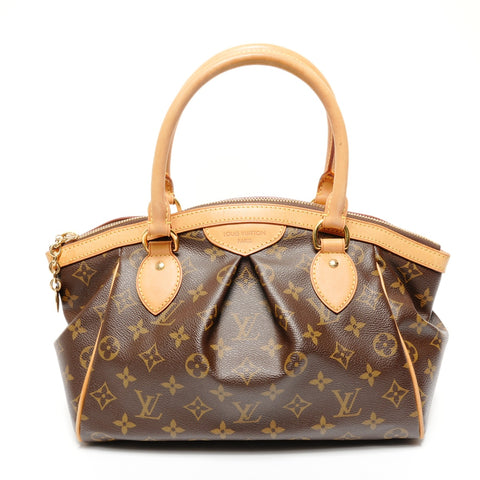 LOUIS VUITTON Monogram Tivoli 2009 Handbag Brown WS25636