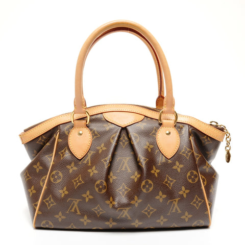 LOUIS VUITTON Monogram Tivoli 2009 Handbag Brown WS25636
