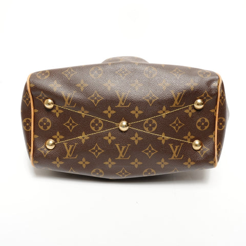 LOUIS VUITTON Monogram Tivoli 2009 Handbag Brown WS25636