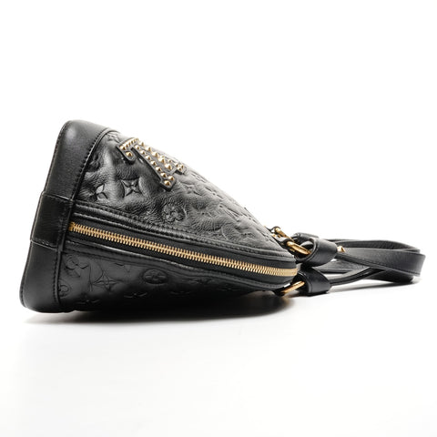 LOUIS VUITTON Monogram Doublet Neo Alma 2009 Handbag black WS25639