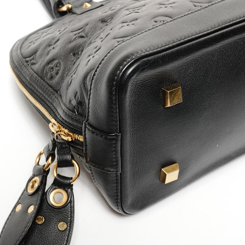 LOUIS VUITTON Monogram Doublet Neo Alma 2009 Handbag black WS25639
