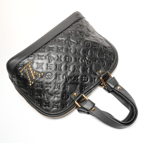 LOUIS VUITTON Monogram Doublet Neo Alma 2009 Handbag black WS25639
