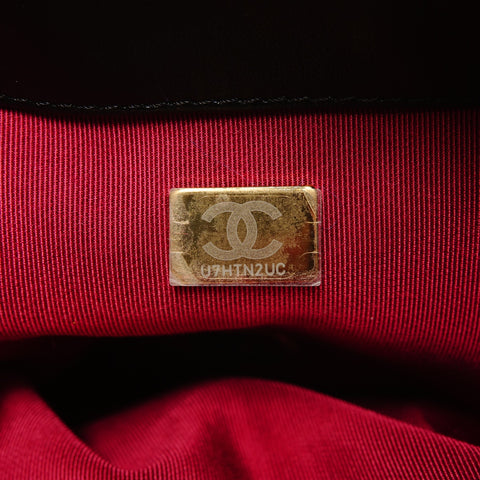 CHANEL CHANEL 19 Chain Large Matelasse Leather Shoulder Bag black WS25644