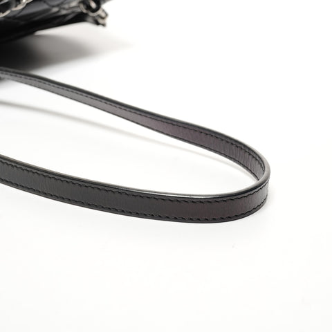 CHANEL No. 23 2016-2017 Matelasse Leather Backpack Â· Daypack black WS25646