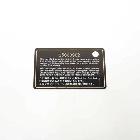 CHANEL 15th Series 2011 Lambskin Gabriel Accordion Chain Shoulder Bag black WS25647