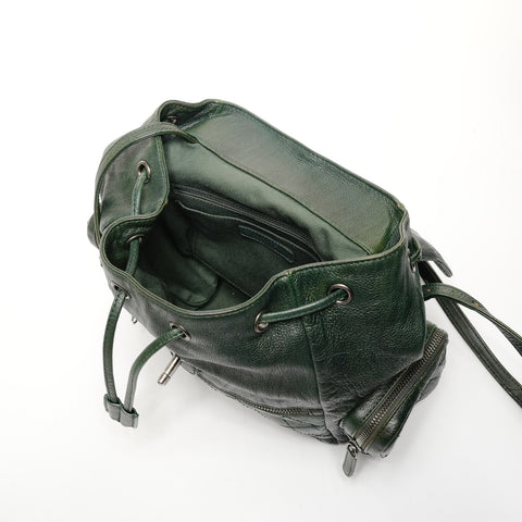 CHANEL Bicolole Backpack Â· Daypack green WS25652