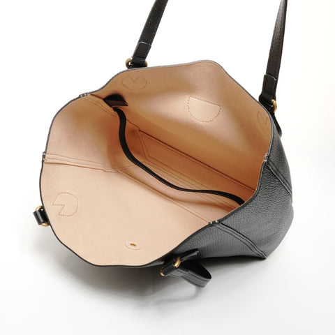 GUCCI GG Marmont Leather Tote Bag Shoulder Bag black WS25654