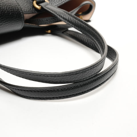 GUCCI GG Marmont Leather Tote Bag Shoulder Bag black WS25654