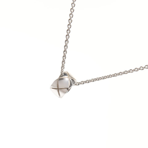 CHANEL Au750 Coco Crush K18WG Necklace Silver WS25671
