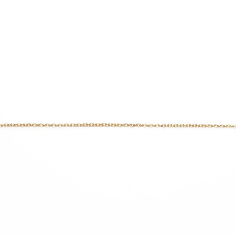 TIFFANY&Co. 750 18K YG Open Heart Necklace gold WS25675