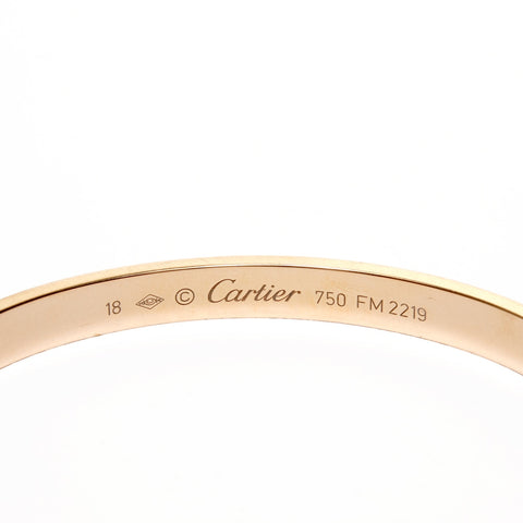 CARTIER Love Breath Open Bangle 750 K18 bracelet or WS25680