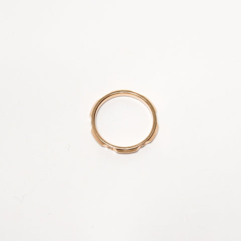 TIFFANY&Co. Diamant Diamant True Band 6P 750 K18 #19 Ring Gold WS25685