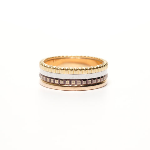 BOUCHERON 750 K18 Quatre Classique Petite Bague T56 #16 Bague or WS25691