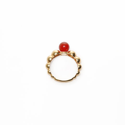 Van Cleef & Arpels Perlée Couleur Variation Carnelian 750 K18 #10 Ring gold WS25692