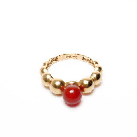 Van Cleef & Arpels Perlée Couleur Variation Carnelian 750 K18 #10 Ring gold WS25692