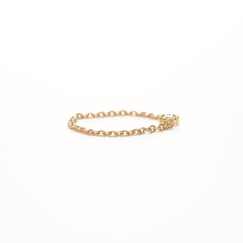 Christian Dior Mimirose 750 K18 Yellow Gold Diamond 52 #12 Ring gold WS25694