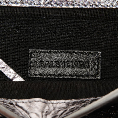 BALENCIAGA LucaGol Sling S Shoulder Bag Silver WS25699