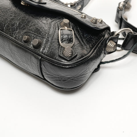 BALENCIAGA Lucagol Sling XS Shoulder Bag black WS25703