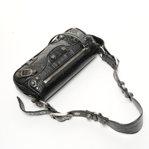 BALENCIAGA Lucagol Sling XS Shoulder Bag black WS25703