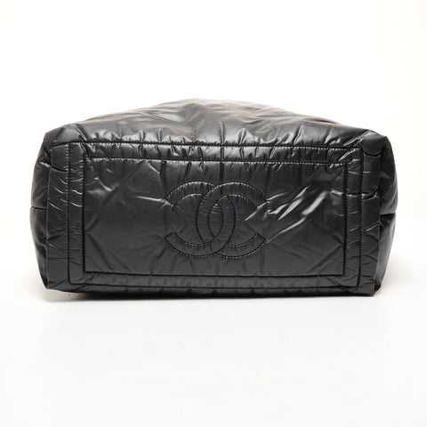 CHANEL Nylon Cococoon Tote Bag, No. 13, 2009-2010 Handbag black WS25706