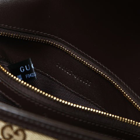 GUCCI Luce Small One Belt GG Canvas Shelly 786027 Shoulder Bag Brown WS25711