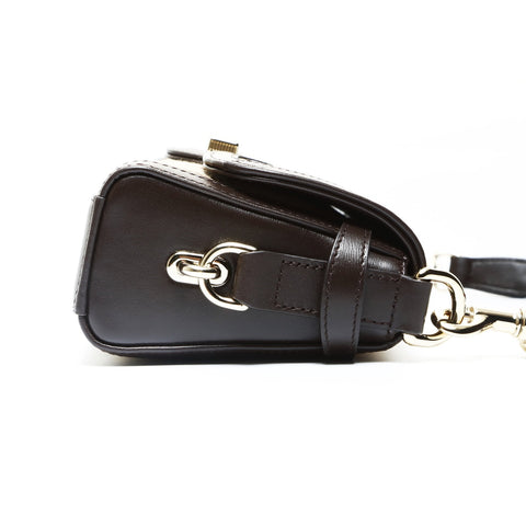 GUCCI Luce Small One Belt GG Canvas Shelly 786027 Shoulder Bag Brown WS25711