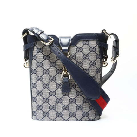 GUCCI GG canvas Shoulder Bag beige WS25721