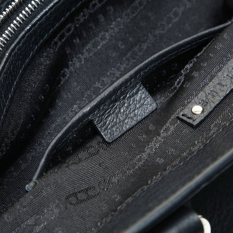 CELINE Leather Boogie Leather Handbag black WS25723