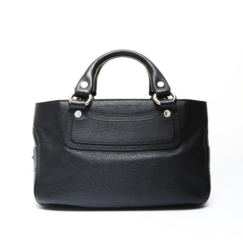 CELINE Leather Boogie Leather Handbag black WS25723