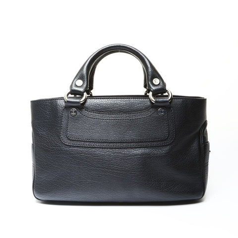 CELINE Leather Boogie Leather Handbag black WS25723