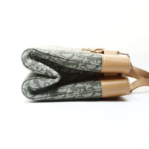 Christian Dior Trotter Canvas Handbag green WS25728