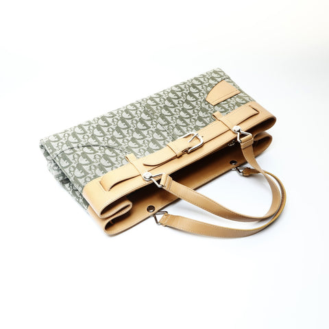 Christian Dior Trotter Canvas Handbag green WS25728