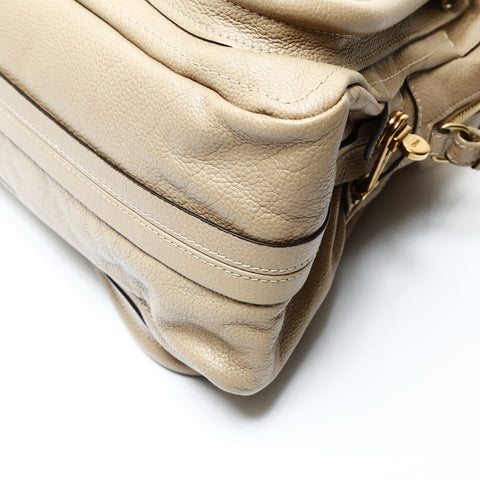 Chloe Leather Paraty 2way Shoulder Bag Brown WS25730