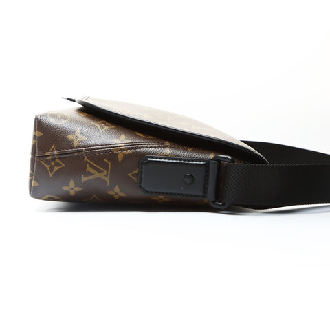 LOUIS VUITTON Monogram Macassar Magnetic Messenger Bag M45557 Shoulder Bag Brown WS25733