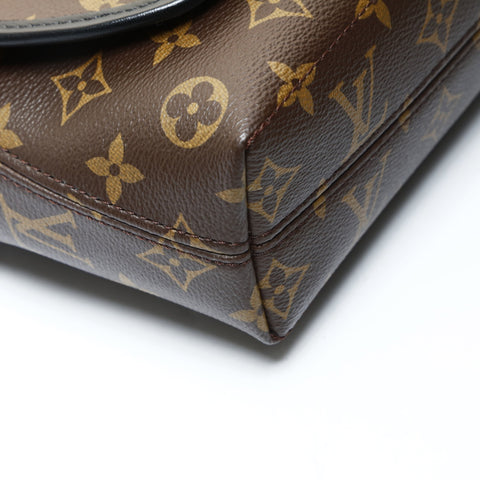 LOUIS VUITTON Monogram Macassar Magnetic Messenger Bag M45557 Shoulder Bag Brown WS25733