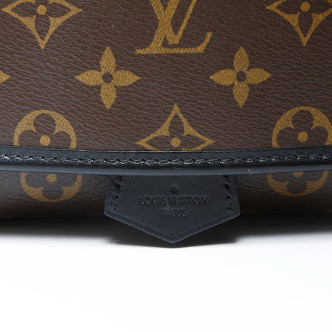LOUIS VUITTON Monogram Macassar Magnetic Messenger Bag M45557 Shoulder Bag Brown WS25733
