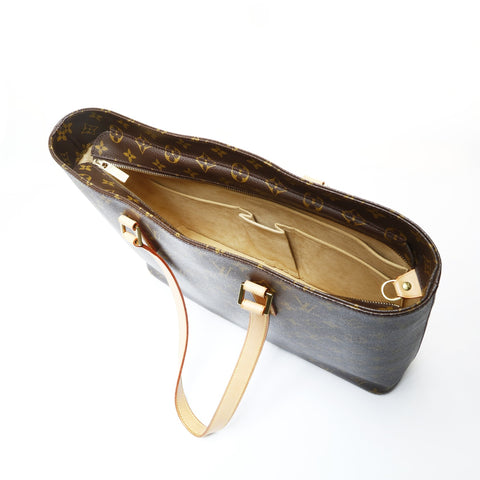 LOUIS VUITTON 2004 Monogram Luco M51155 Tote Bag Brown WS25736