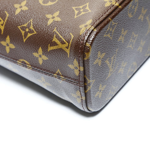 LOUIS VUITTON 2004 Monogram Luco M51155 Tote Bag Brown WS25736