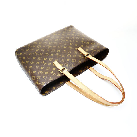 LOUIS VUITTON 2004 Monogram Luco M51155 Tote Bag Brown WS25736
