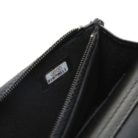 CHANEL Mini Matelasse Pearl 31 Series 2021-2022 Lambskin Shoulder Bag black WS25739