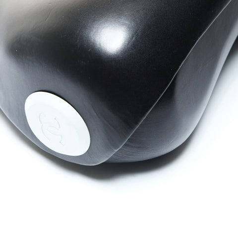 CHANEL No. 5 1997-1999 Lambskin Hip Handbag black WS25745