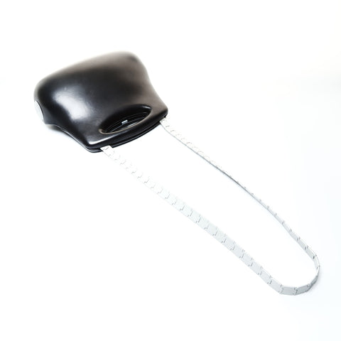 CHANEL No. 5 1997-1999 Lambskin Hip Handbag black WS25745